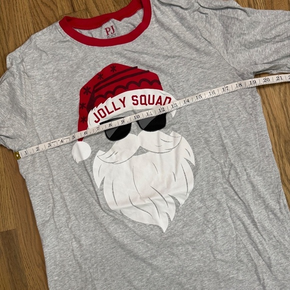 PJ Place Christmas Glow In The Dark Pajamas Jolly Squad Size Small Santa… - Picture 6 of 13